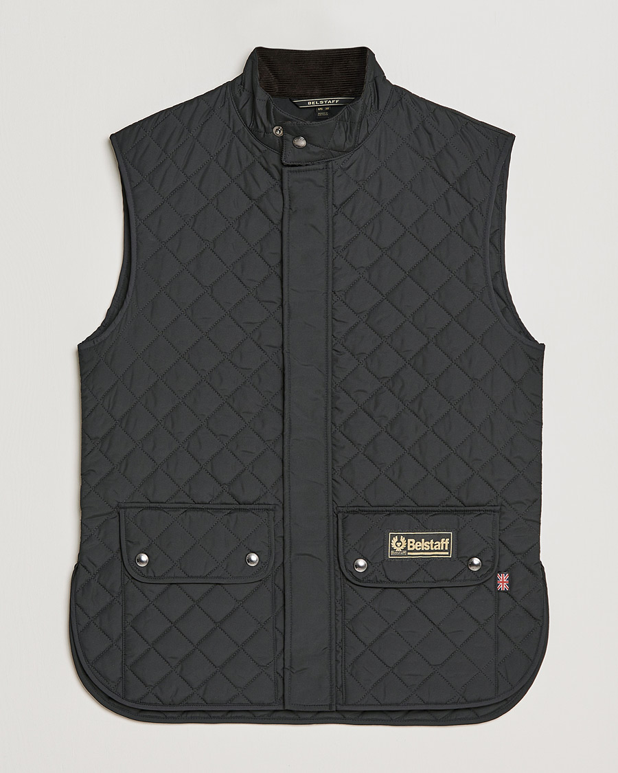 Herren | Westen | Belstaff | Waistcoat Quilted Black