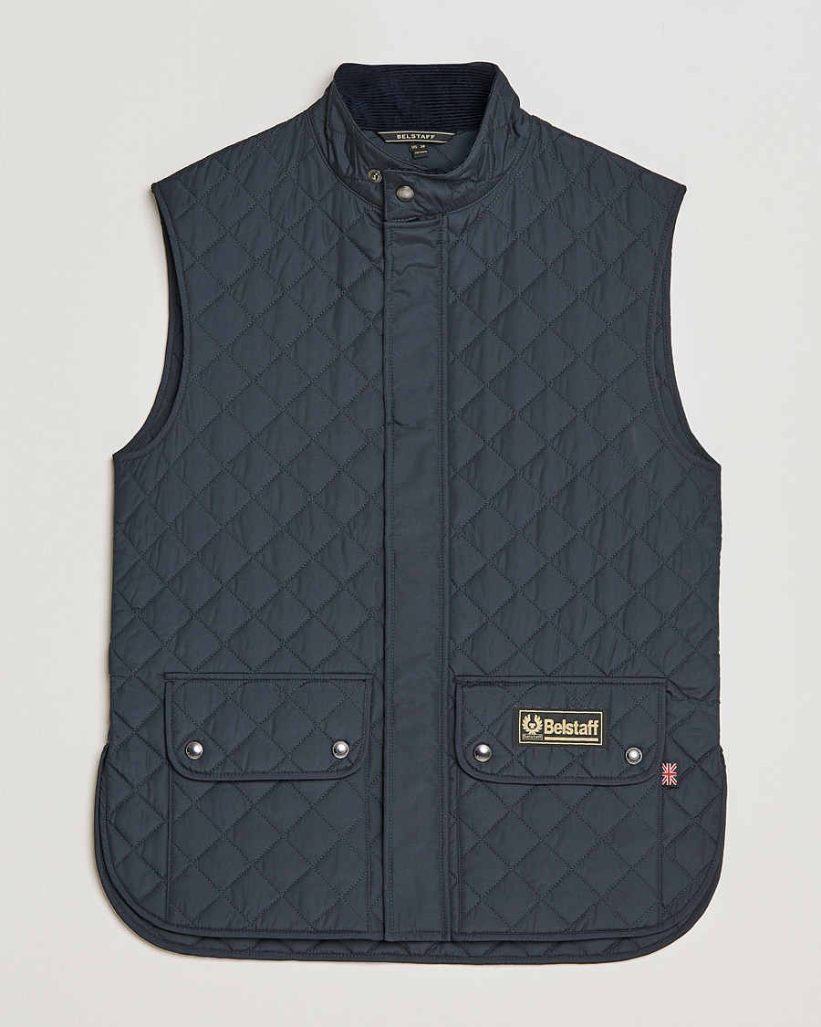 Herren | Westen | Belstaff | Waistcoat Quilted Navy