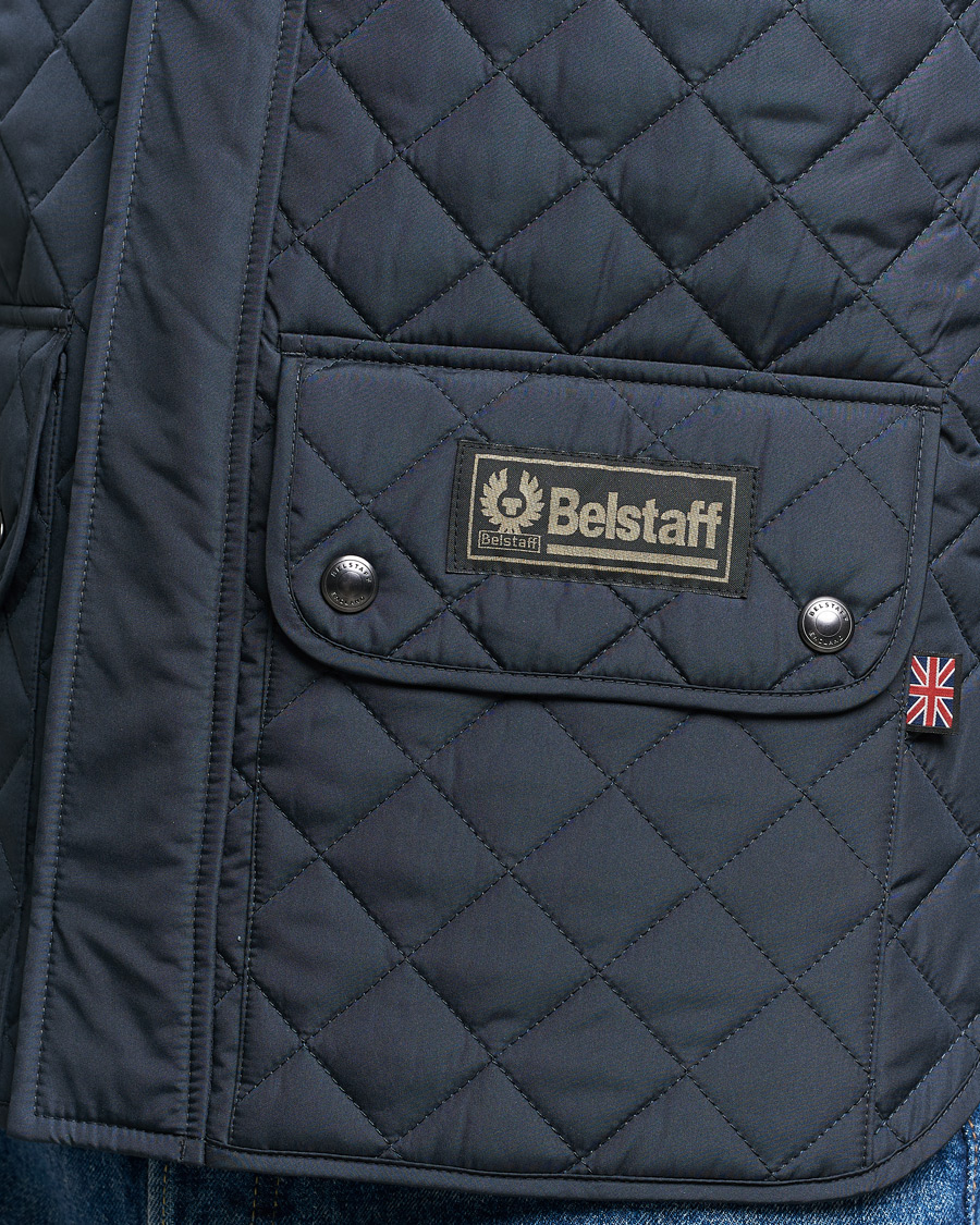 Herren | Westen | Belstaff | Waistcoat Quilted Navy