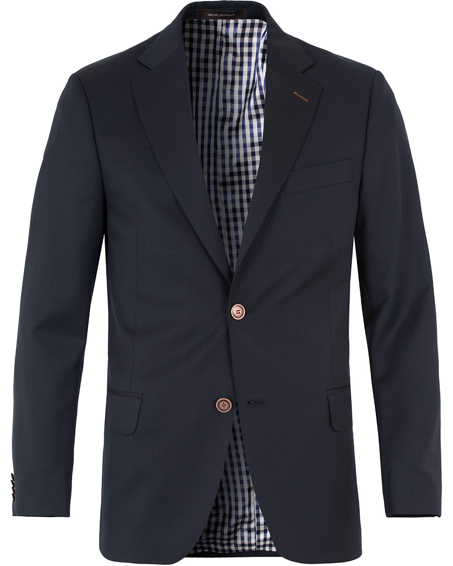 Herren | Sakkos | Oscar Jacobson | Edmund Club Blazer Navy