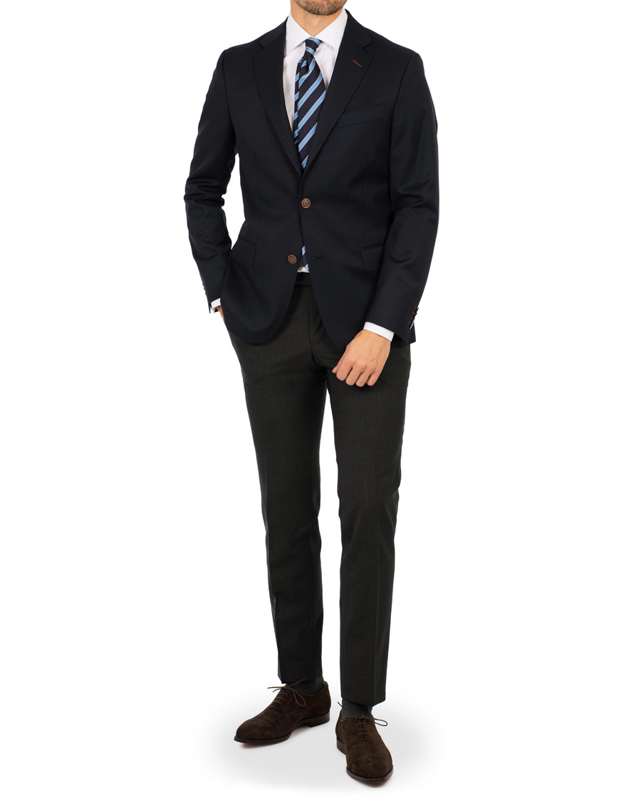 Herren | Sakkos | Oscar Jacobson | Edmund Club Blazer Navy