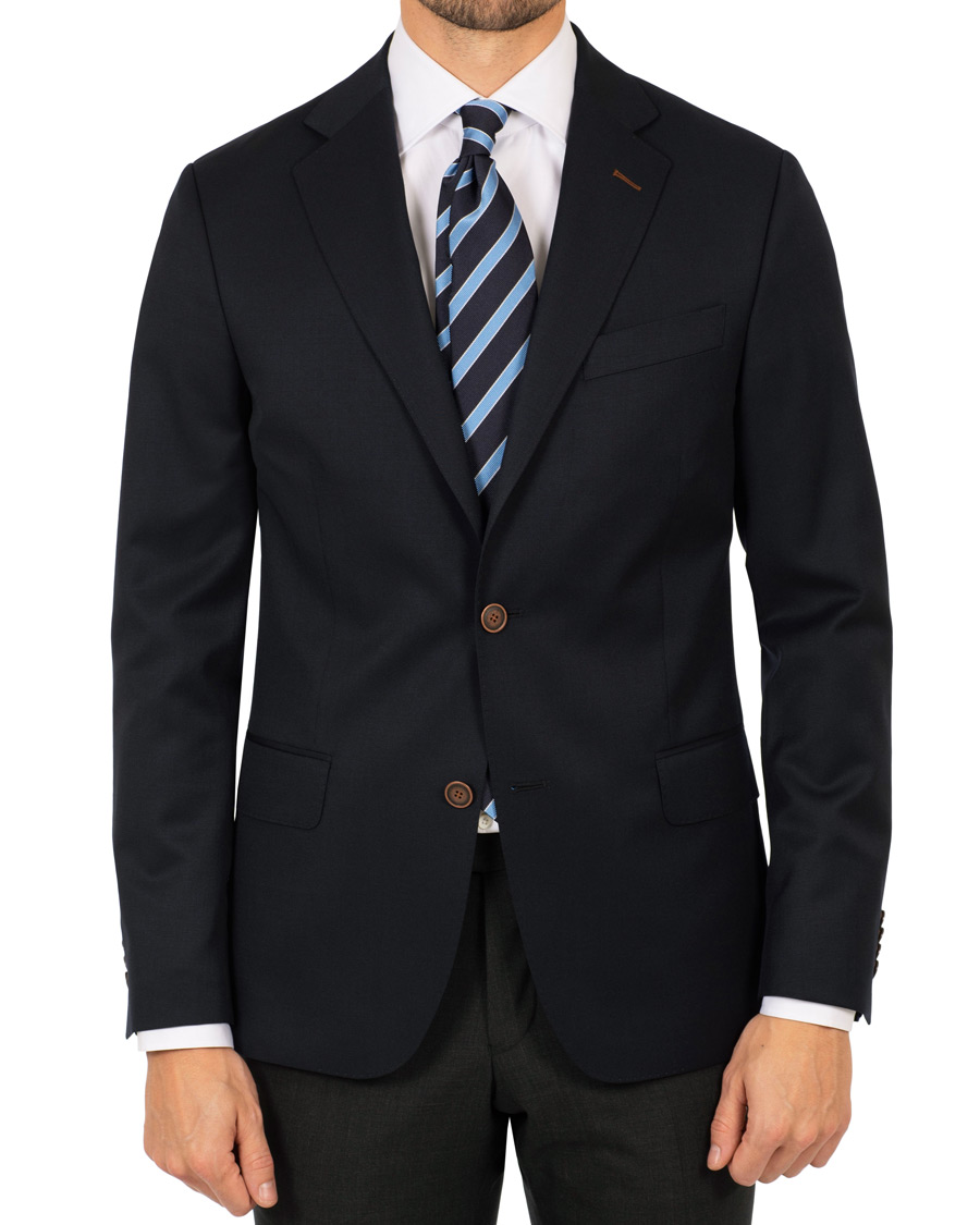 Herren | Sakkos | Oscar Jacobson | Edmund Club Blazer Navy