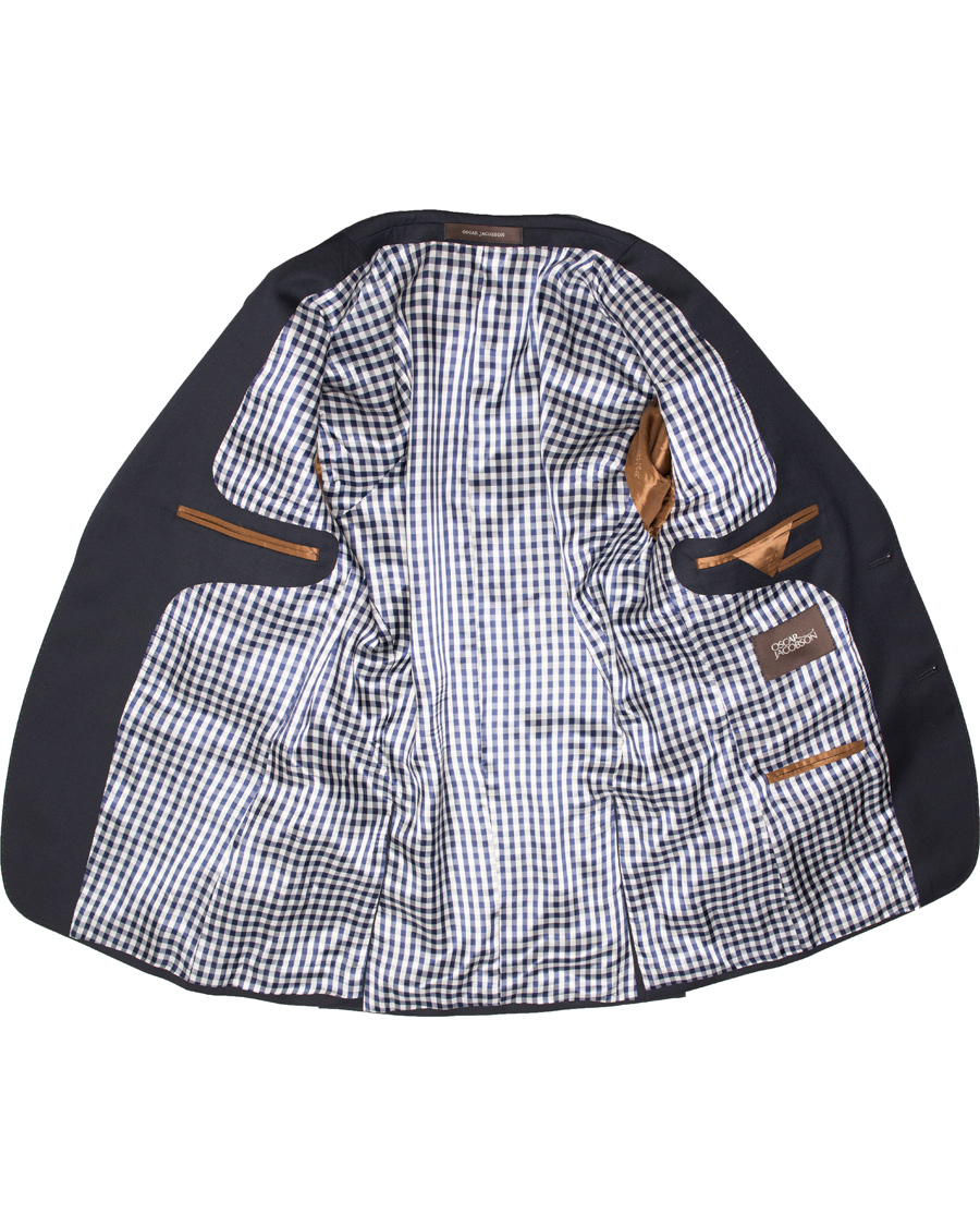 Herren | Sakkos | Oscar Jacobson | Edmund Club Blazer Navy