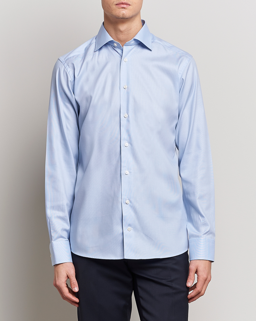 Herren | Businesshemden | Eton | Slim Fit Shirt Pepita Blue
