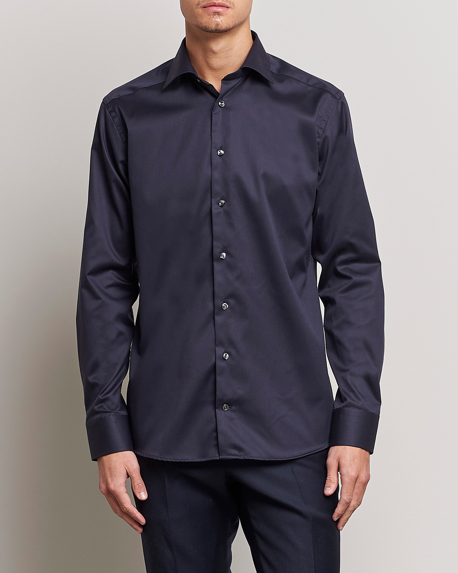 Herren | Wardrobe basics | Eton | Slim Fit Shirt Navy