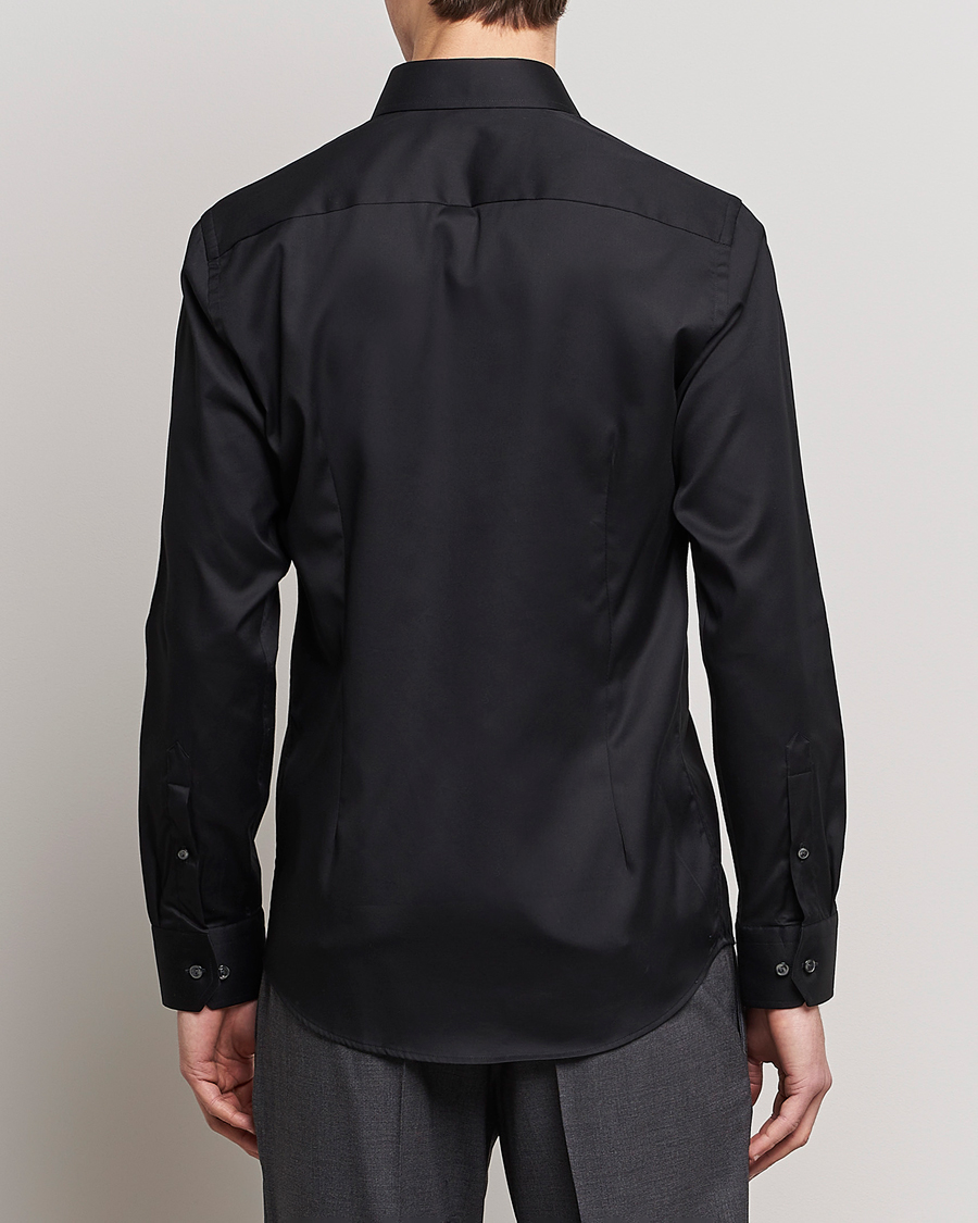 Herren | Hemden | Eton | Slim Fit Shirt Black