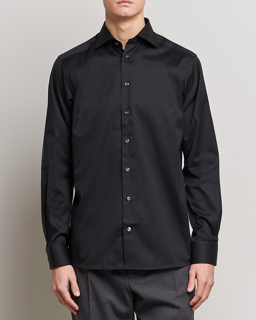 Herren | Formelle Hemden | Eton | Contemporary Fit Shirt Black