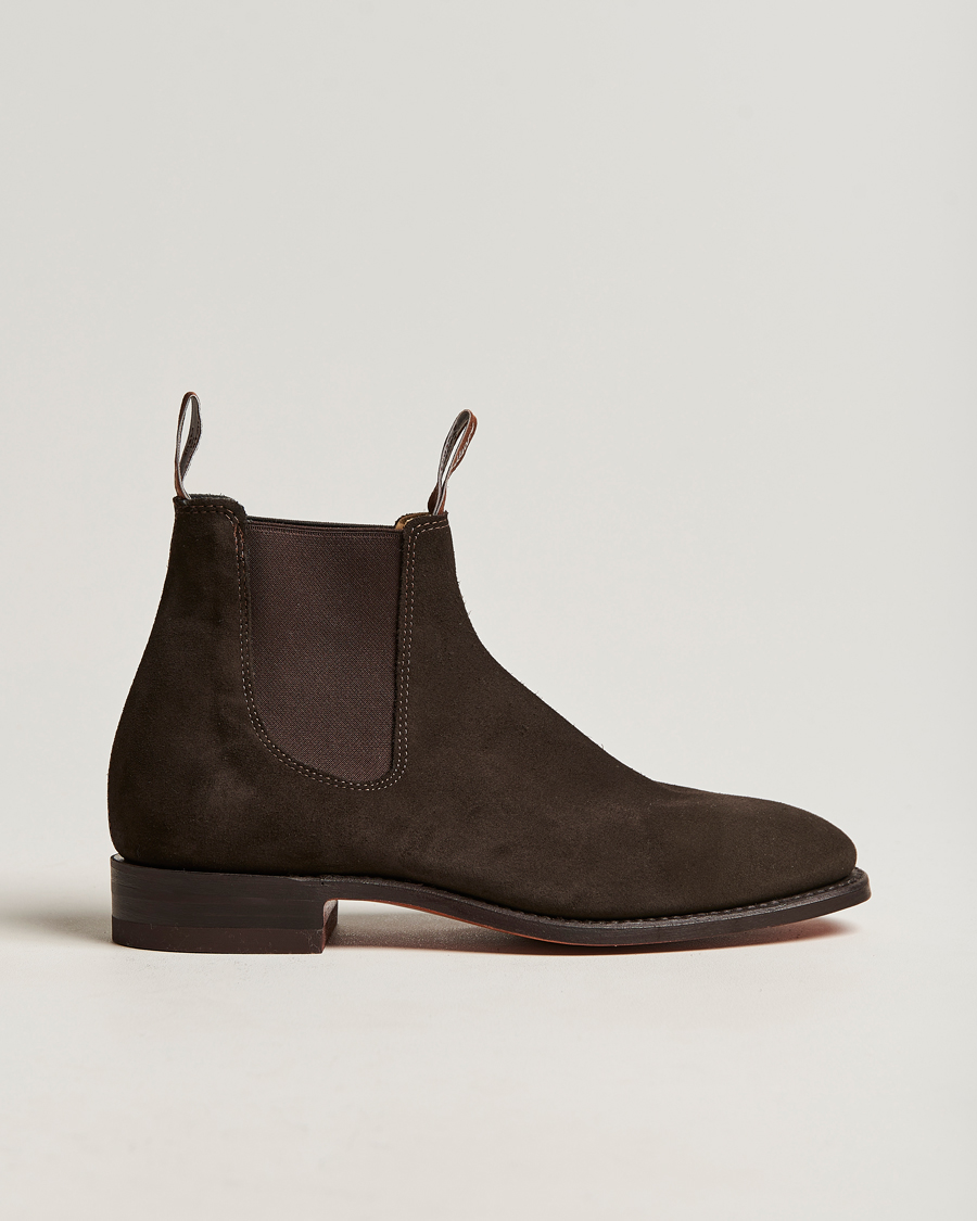 Herren | R.M.Williams Craftsman G Boot Suede Chocolate | R.M.Williams | Craftsman G Boot Suede Chocolate