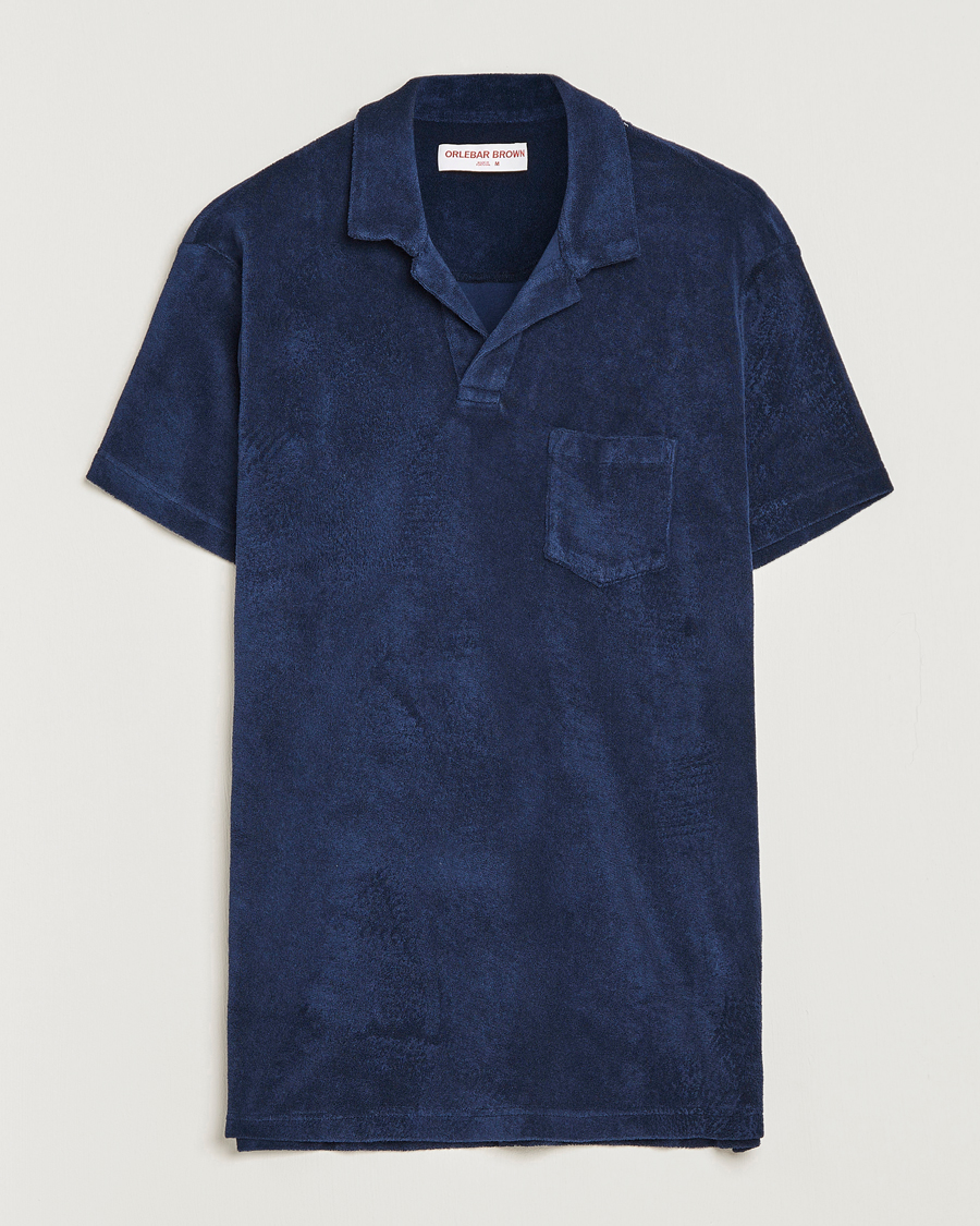 Herren | Poloshirts | Orlebar Brown | Terry Polo Navy