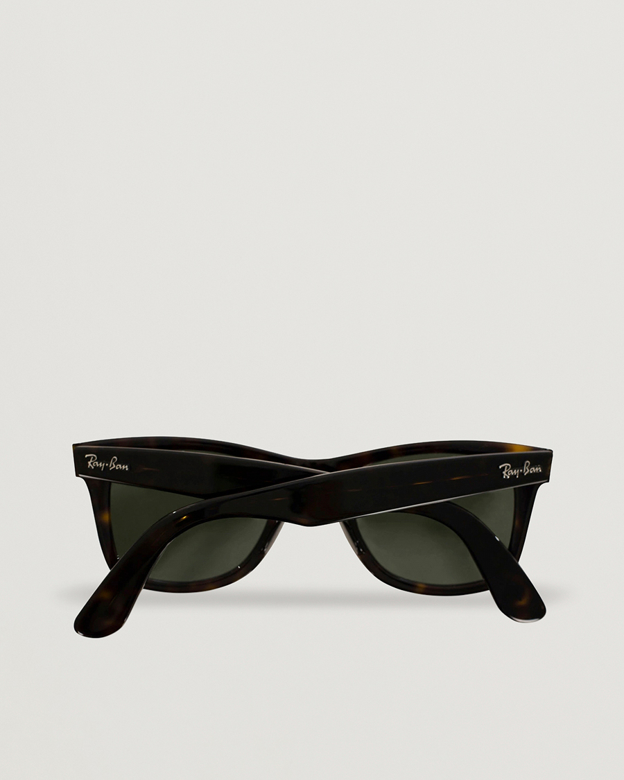 Herren | Sonnenbrillen | Ray-Ban | Original Wayfarer Sunglasses Tortoise/Crystal Green