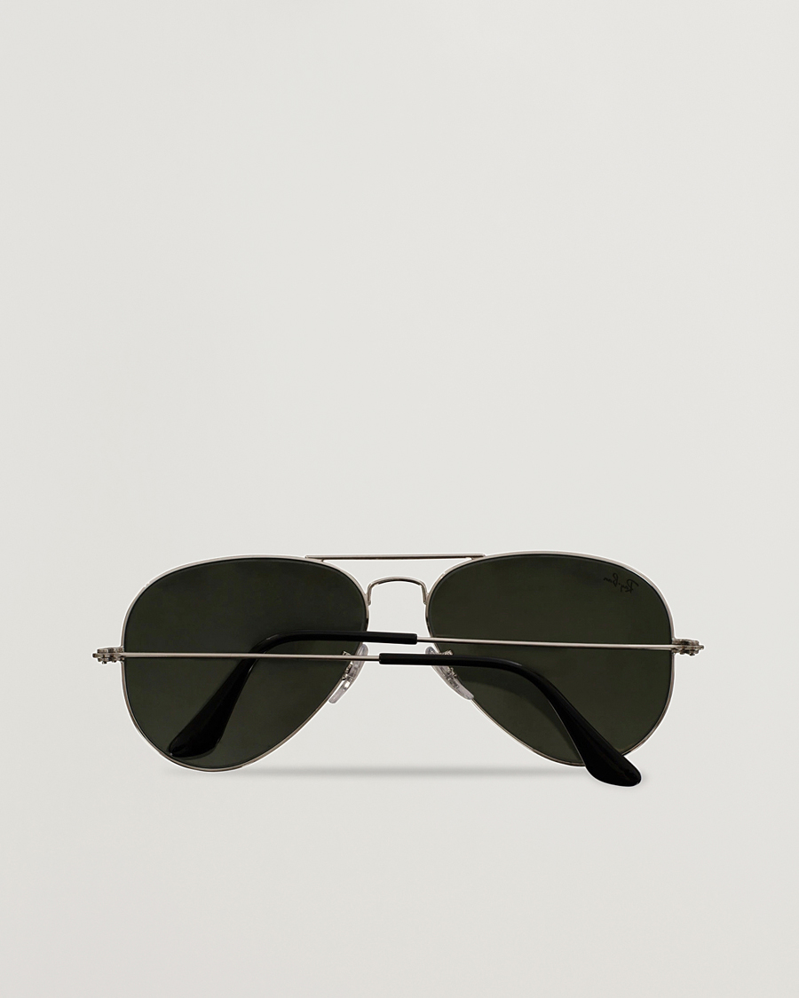 Herren | Sonnenbrillen | Ray-Ban | 0RB3025 Aviator Large Metal Sunglasses Silver/Grey Mirror