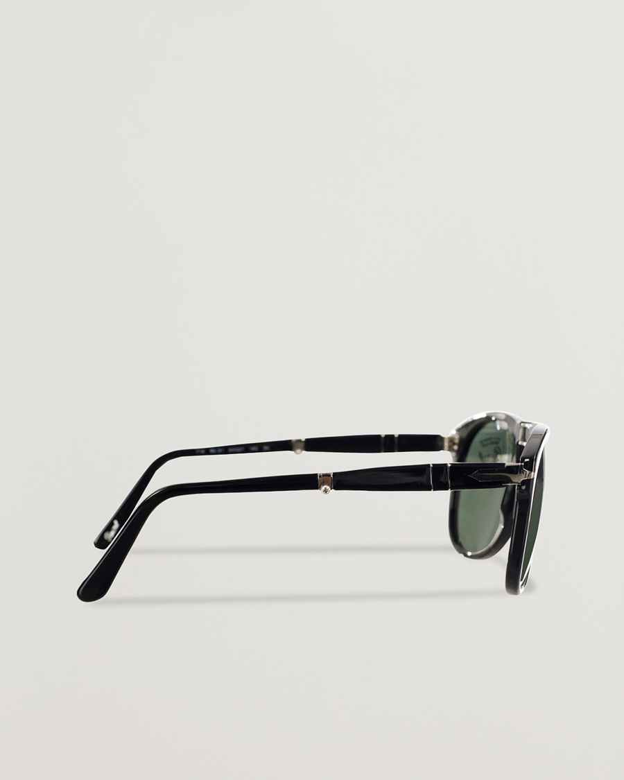 Herren | Sonnenbrillen | Persol | 0PO0714 Folding Sunglasses Black/Crystal Green