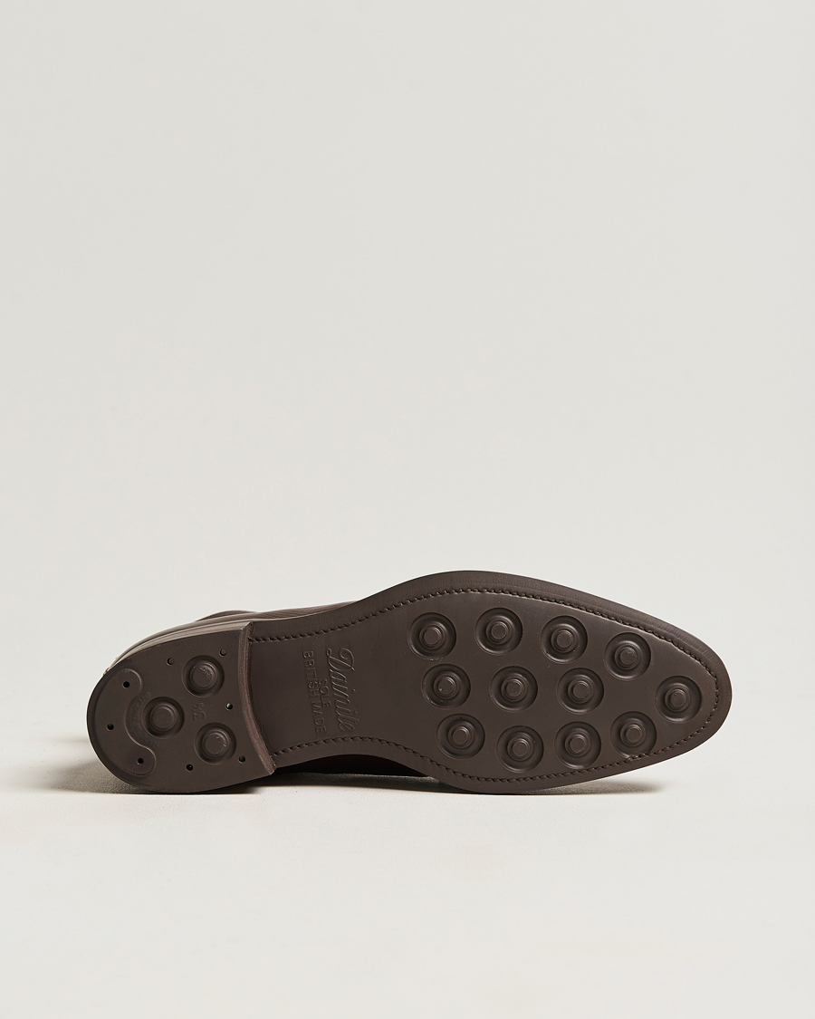 Herren | Boots | Edward Green | Galway Grained Boot Dark Brown Utah Calf