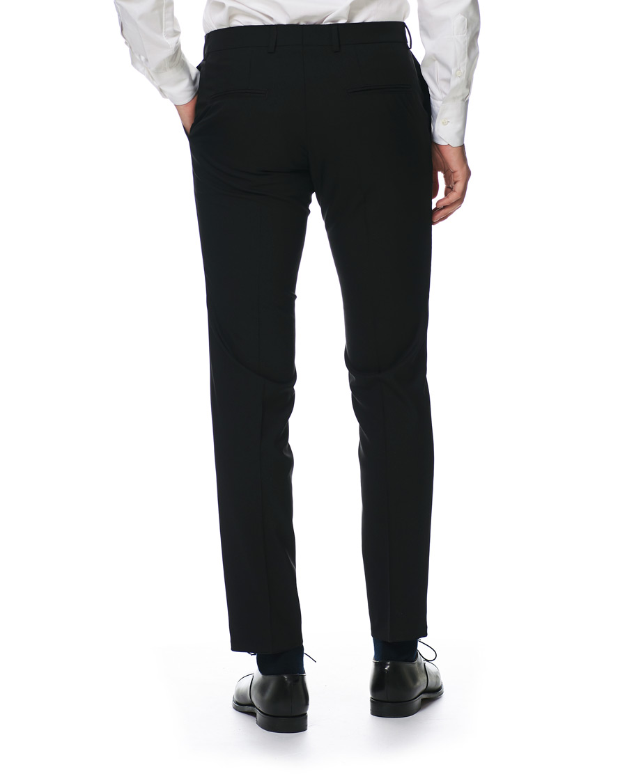 Herren | Hosen | Oscar Jacobson | Damien Trousers Super 120's Wool Black