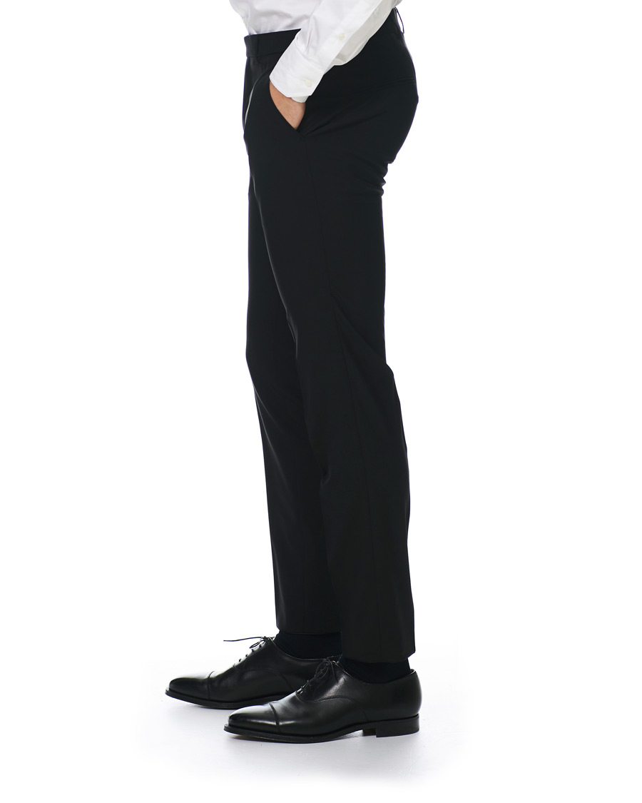 Herren | Hosen | Oscar Jacobson | Damien Trousers Super 120's Wool Black