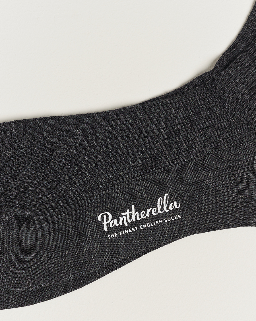 Herren | Socken aus Merinowolle | Pantherella | Naish Merino/Nylon Sock Charcoal