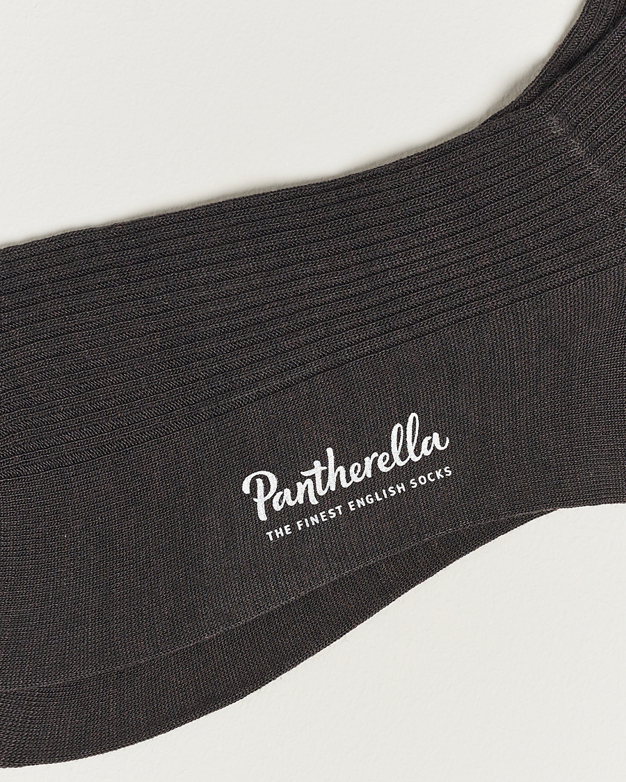 Herren | Socken aus Merinowolle | Pantherella | Naish Merino/Nylon Sock Chocolate