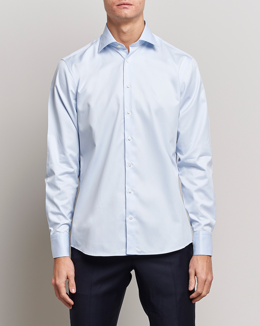 Herren |  | Stenströms | Fitted Body Shirt Blue