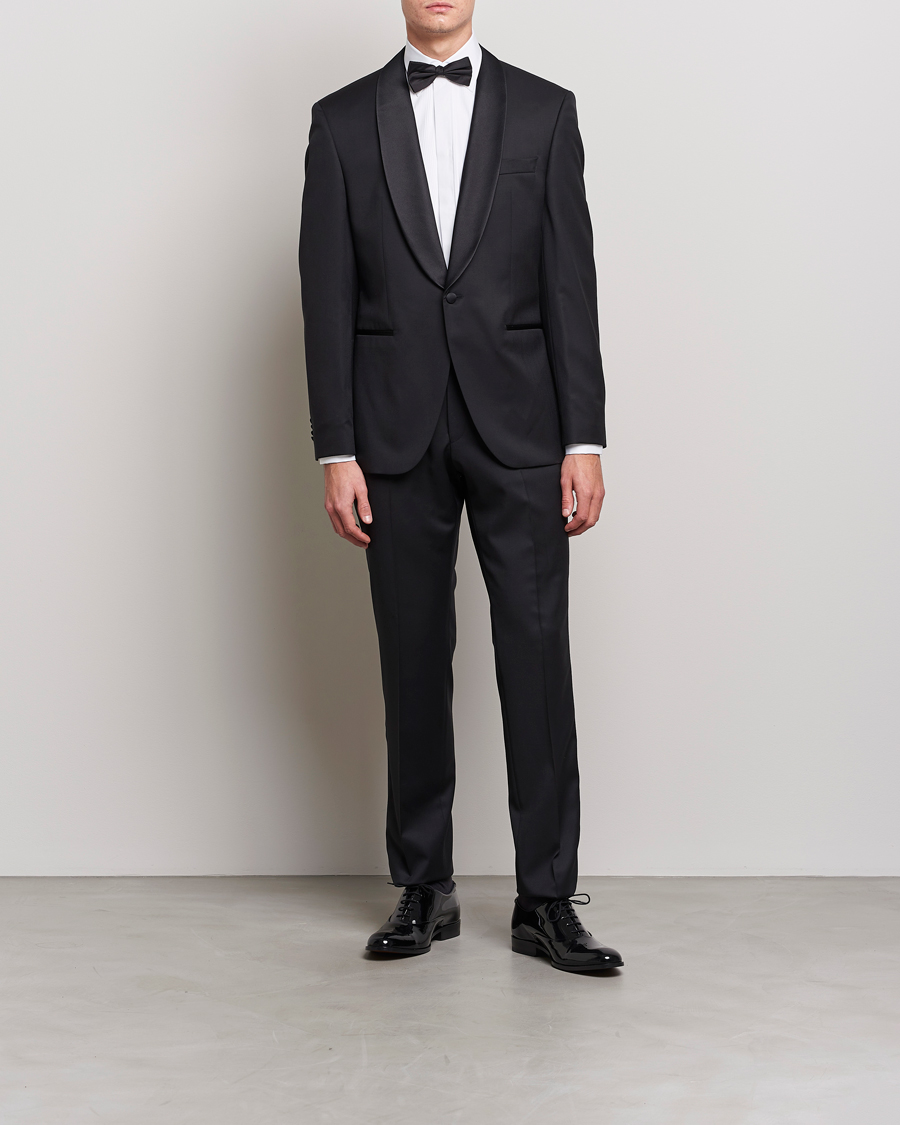 Herren | Hemden | Stenströms | Slimline Smoking Shirt White