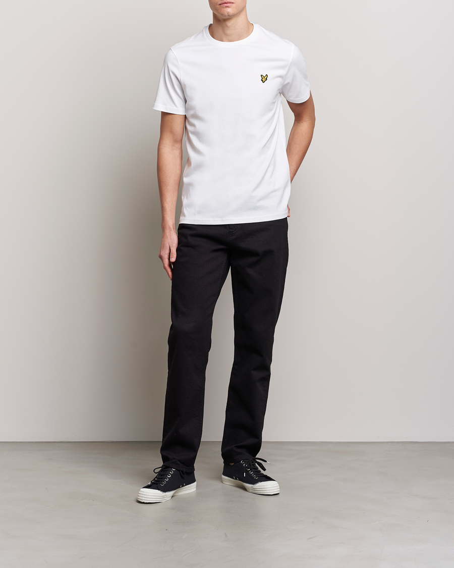 Herren | T-Shirts | Lyle & Scott | Crew Neck Organic Cotton T-Shirt White