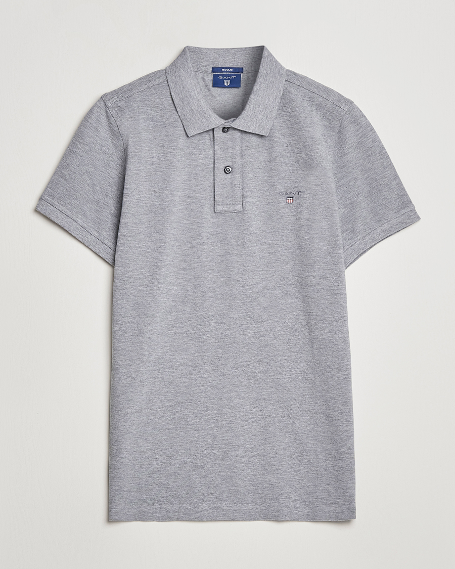 Herren | Poloshirts | GANT | The Original Polo Grey Melange