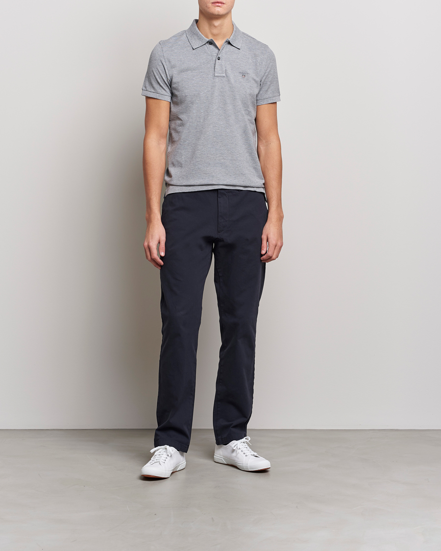 Herren | Poloshirts | GANT | The Original Polo Grey Melange