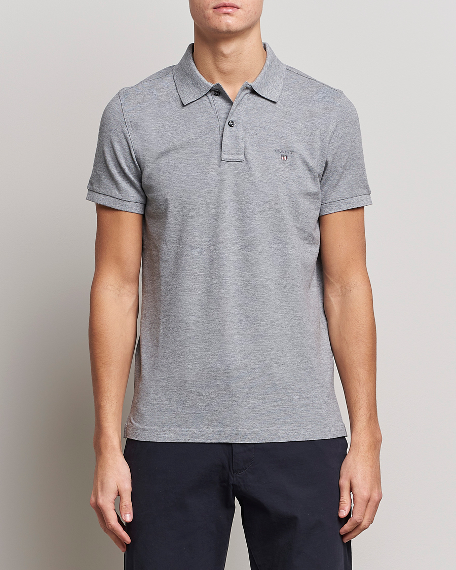 Herren | Poloshirts | GANT | The Original Polo Grey Melange