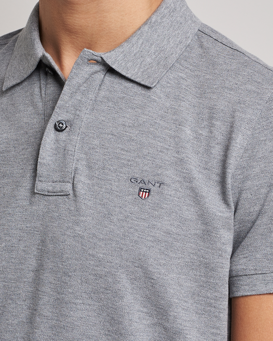 Herren | Poloshirts | GANT | The Original Polo Grey Melange