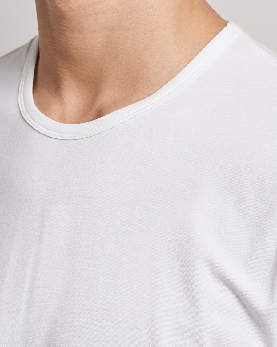 Herren | T-Shirts | Calvin Klein | Cotton Crew Neck Tee 2- Pack White