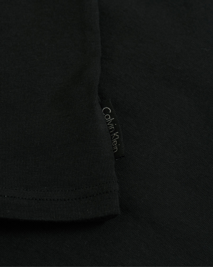 Herren | T-Shirts | Calvin Klein | Cotton V-Neck Tee 2-Pack Black