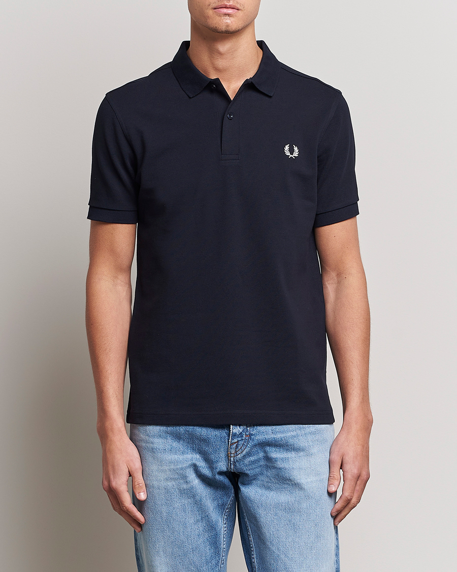 Herren | Poloshirts | Fred Perry | Plain Polo Navy