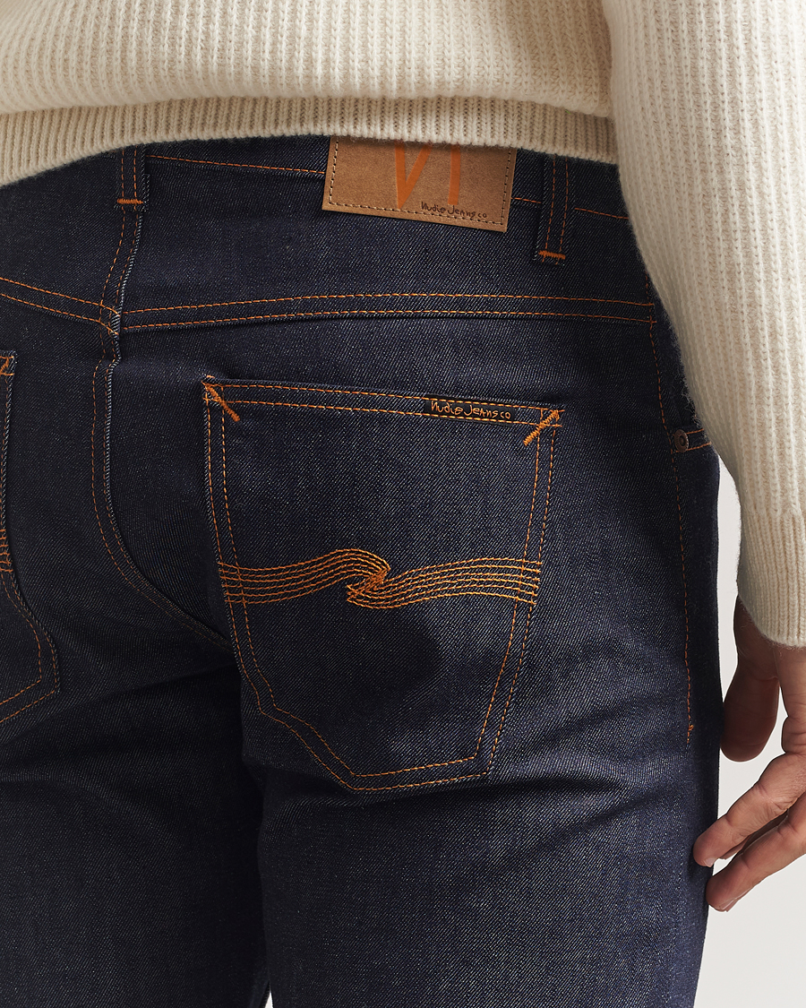 Herren | Jeans | Nudie Jeans | Lean Dean Jeans Dry 16 Dips