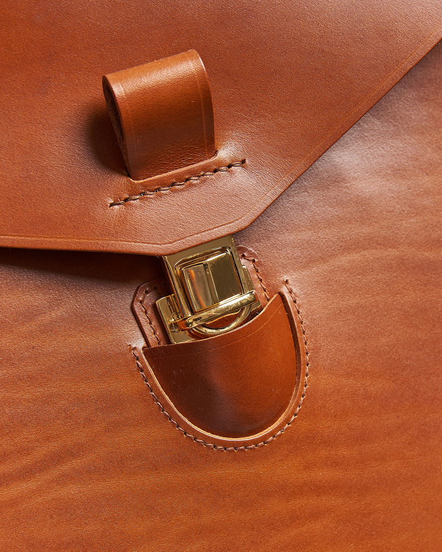 Herren | Taschen | Tärnsjö Garveri | TG1873 Briefcase Cognac