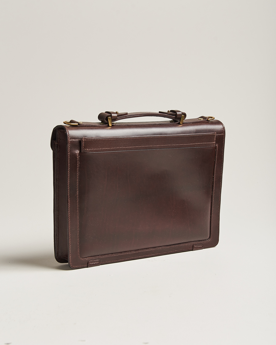 Herren | Taschen | Tärnsjö Garveri | TG1873 Briefcase Dark Brown