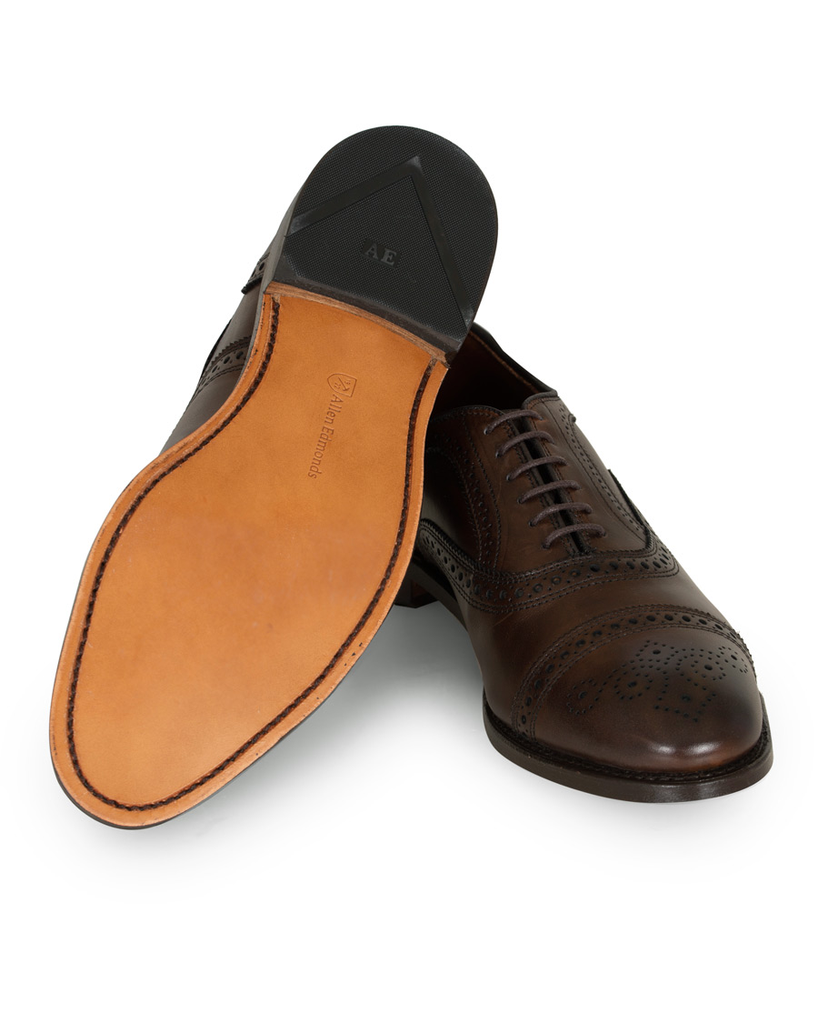 Herren | Allen Edmonds Strand Brogue Dark Brown Calf | Allen Edmonds | Strand Brogue Dark Brown Calf