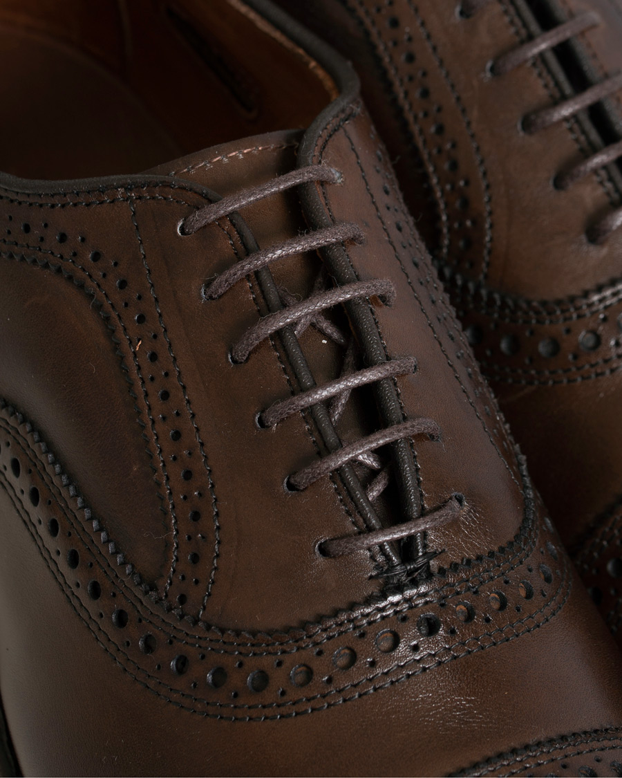 Herren | Allen Edmonds Strand Brogue Dark Brown Calf | Allen Edmonds | Strand Brogue Dark Brown Calf