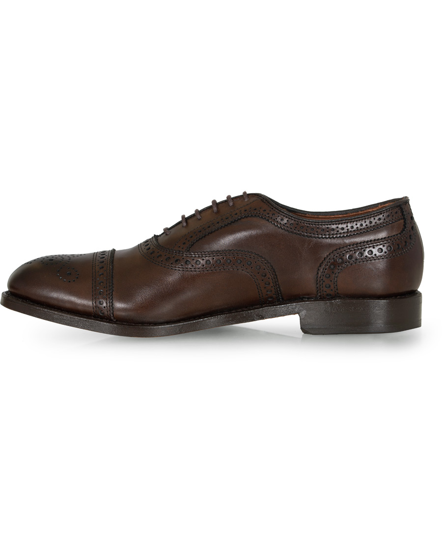 Herren | Allen Edmonds Strand Brogue Dark Brown Calf | Allen Edmonds | Strand Brogue Dark Brown Calf