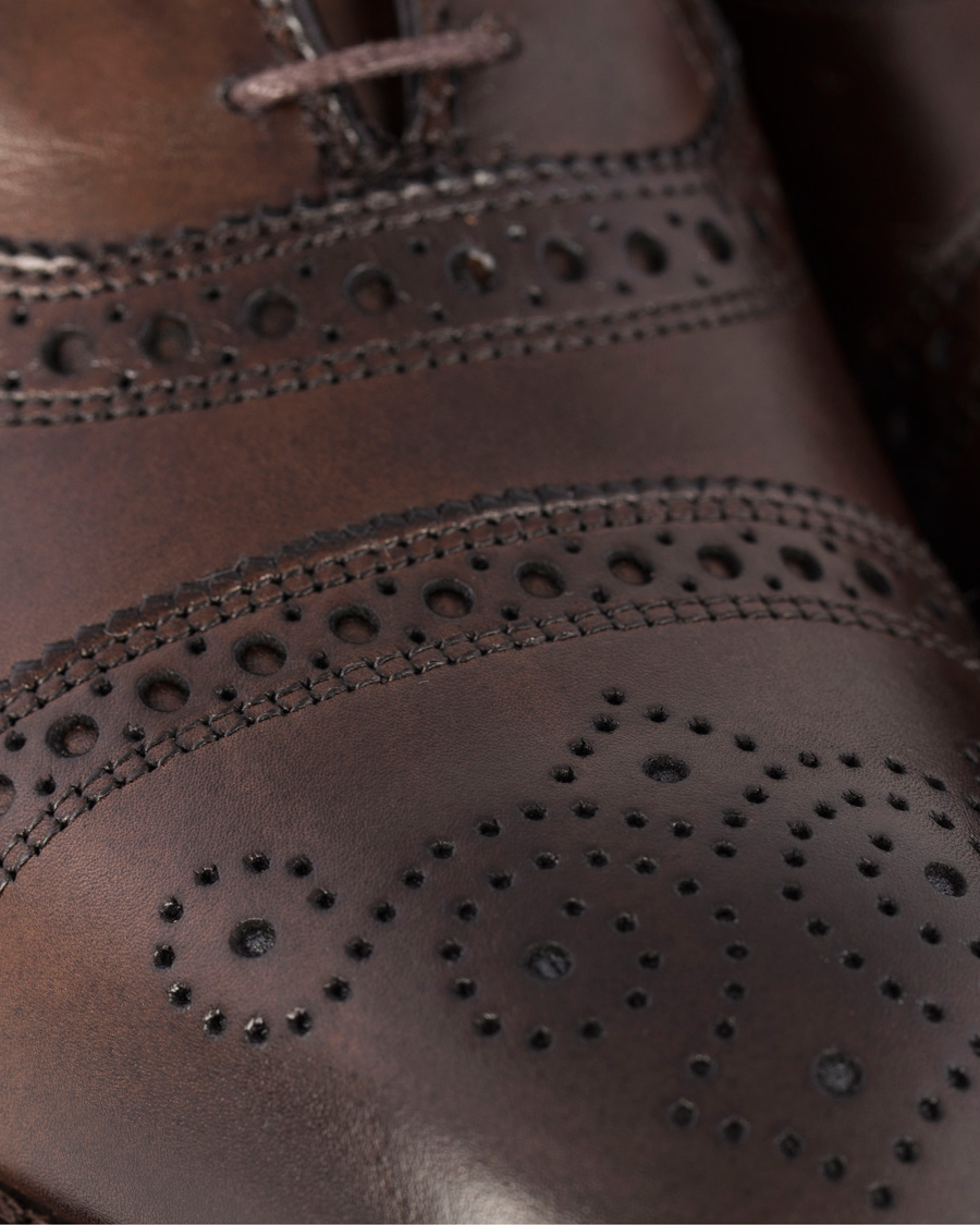 Herren | Allen Edmonds Strand Brogue Dark Brown Calf | Allen Edmonds | Strand Brogue Dark Brown Calf