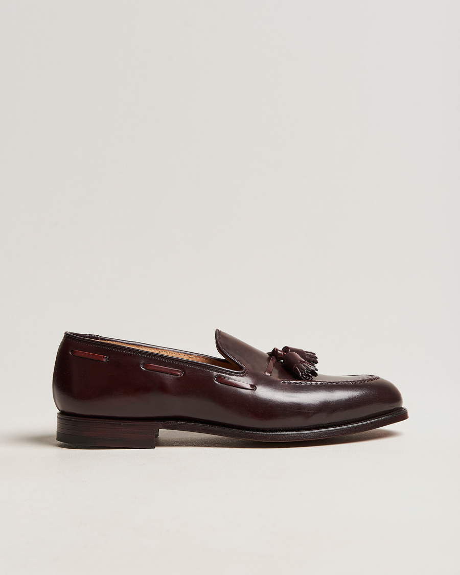 Herren | Crockett & Jones Cavendish Tassel Loafer Burgundy Cordovan | Crockett & Jones | Cavendish Tassel Loafer Burgundy Cordovan