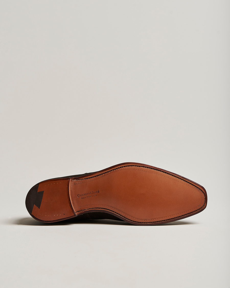 Herren | Crockett & Jones Hallam Oxford Espresso Suede | Crockett & Jones | Hallam Oxford Espresso Suede