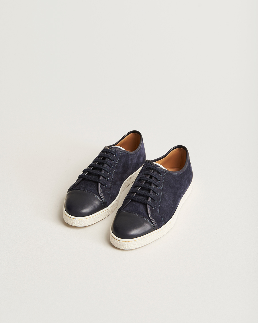 Herren | John Lobb Levah Sneaker Dusk Blue Suede | John Lobb | Levah Sneaker Dusk Blue Suede