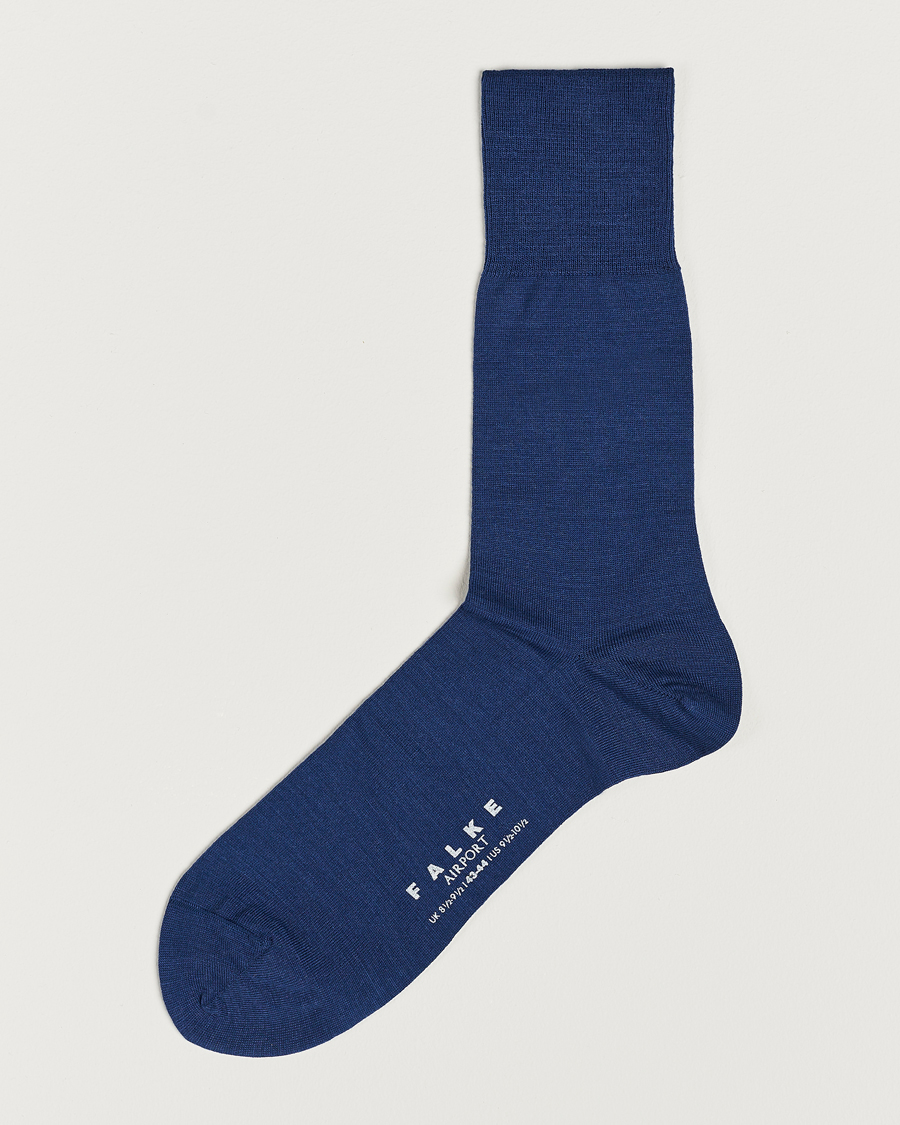 Herren | Unterwäsche | Falke | Airport Socks Indigo Blue