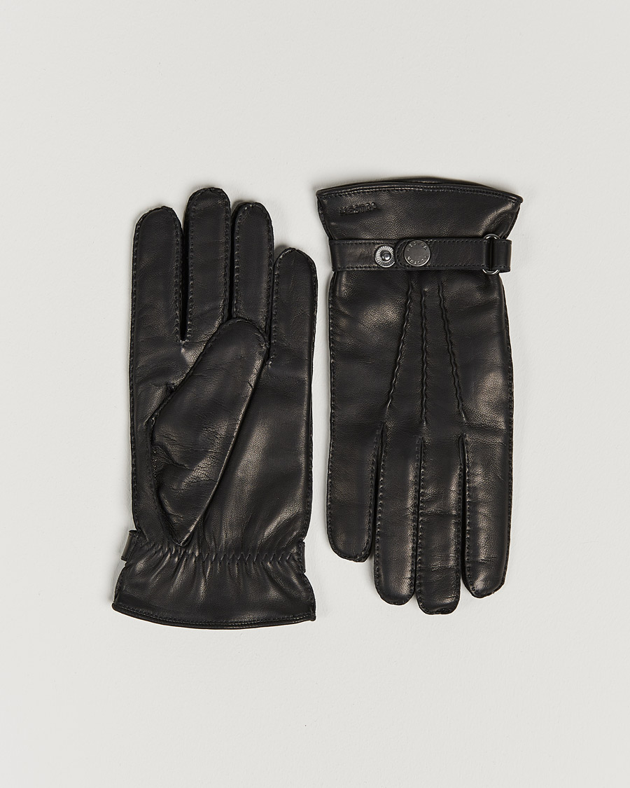 Herren | Handschuhe | Hestra | Jake Wool Lined Buckle Glove Black