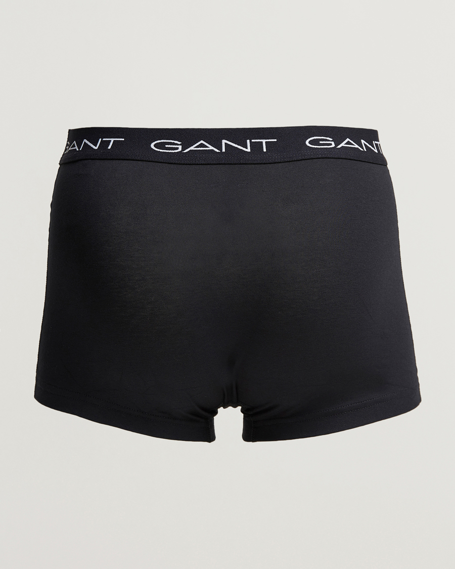 Herren | Unterwäsche | GANT | 3-Pack Trunk Boxer Black