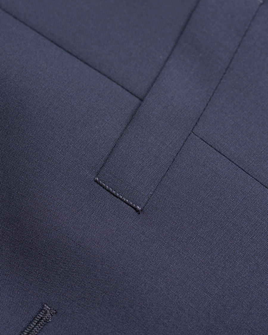 Herren | Sakkos | Oscar Jacobson | Carlo Waistcoat Navy