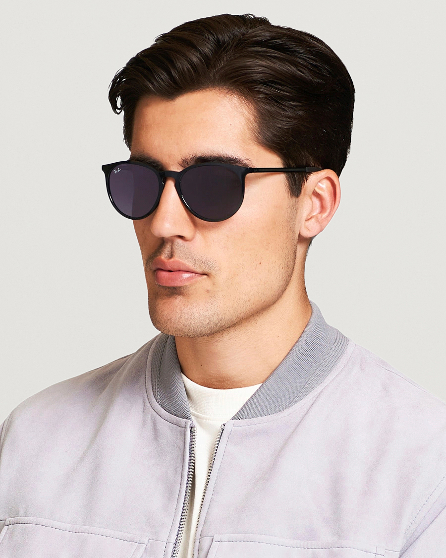 Herren | Ray-Ban 0RB4274 Round Sunglasses Black | Ray-Ban | 0RB4274 Round Sunglasses Black