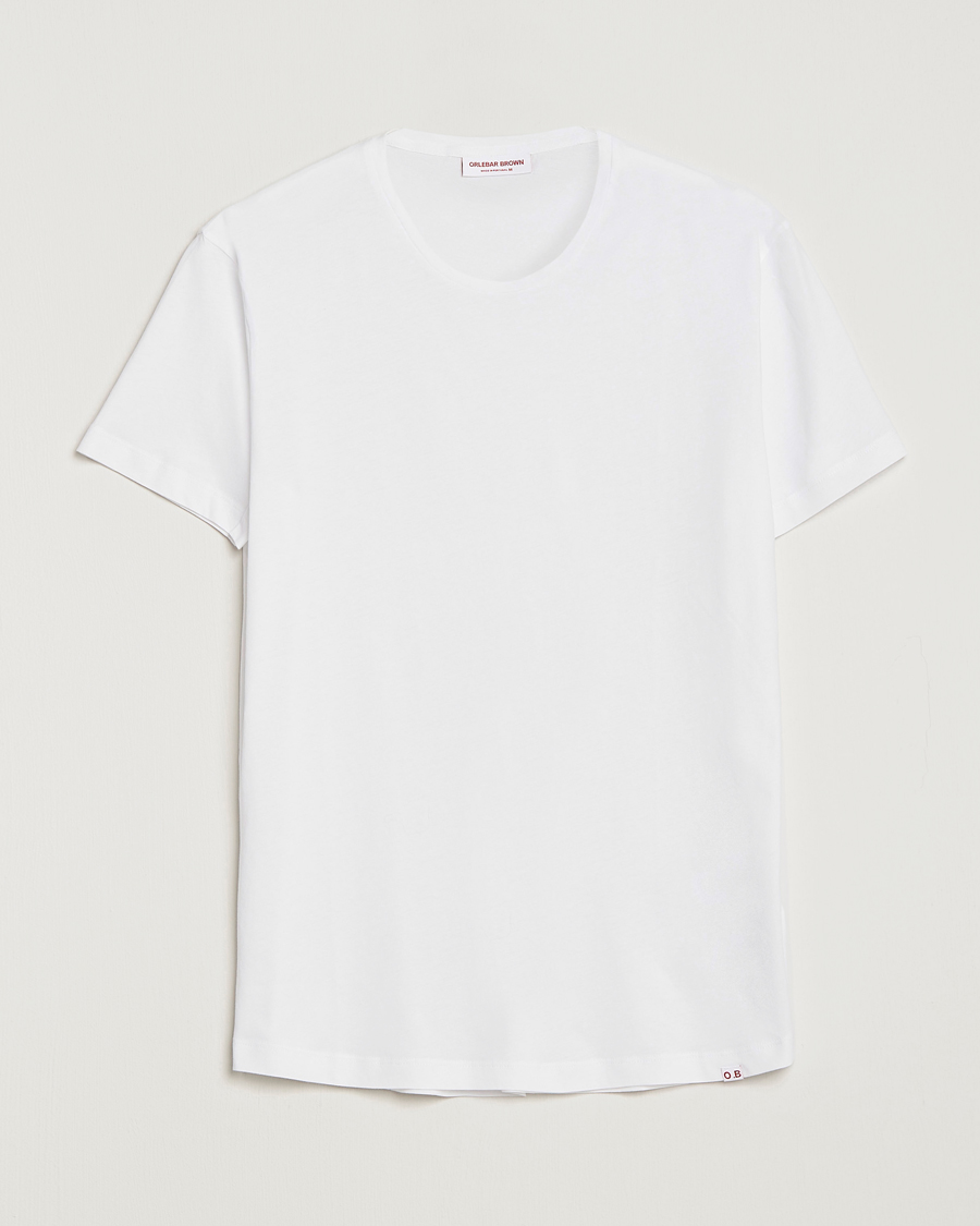Herren | T-Shirts | Orlebar Brown | OB Crew Neck Tee White