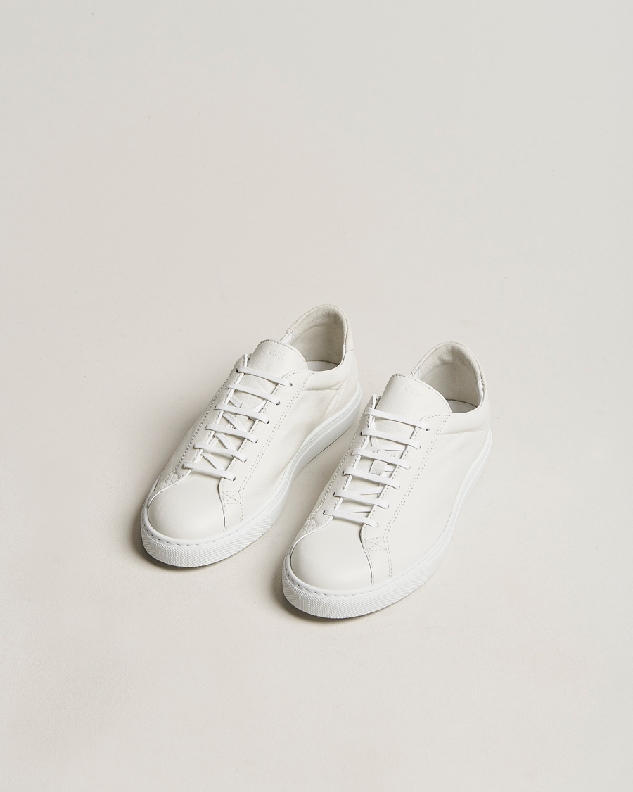 Herren |  | CQP | Racquet Sneaker White Leather