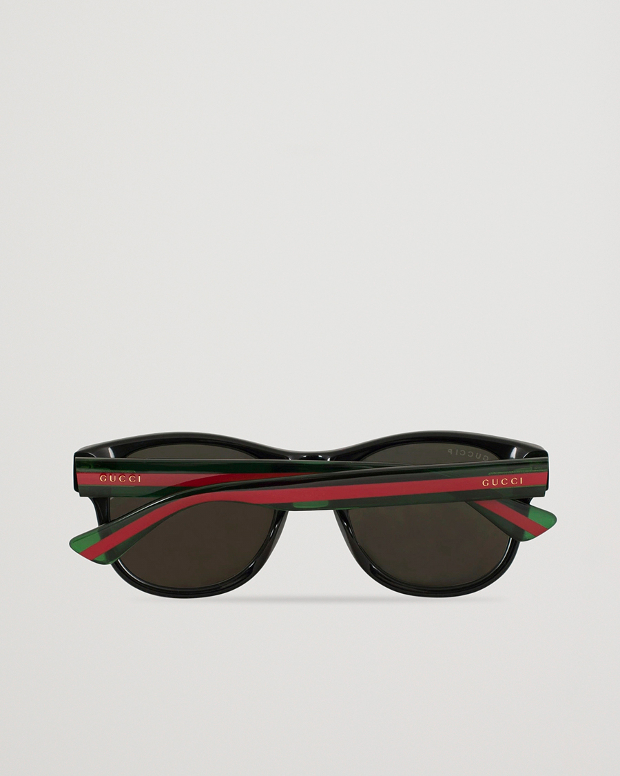 Herren | Gucci GG0003S Sunglasses Black/Green/Grey | Gucci | GG0003S Sunglasses Black/Green/Grey