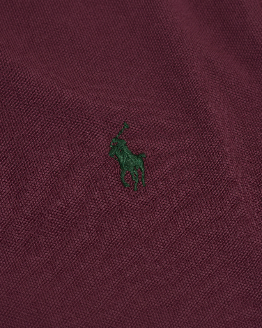 Herren | Poloshirts | Polo Ralph Lauren | Slim Fit Polo Classic Burgundy